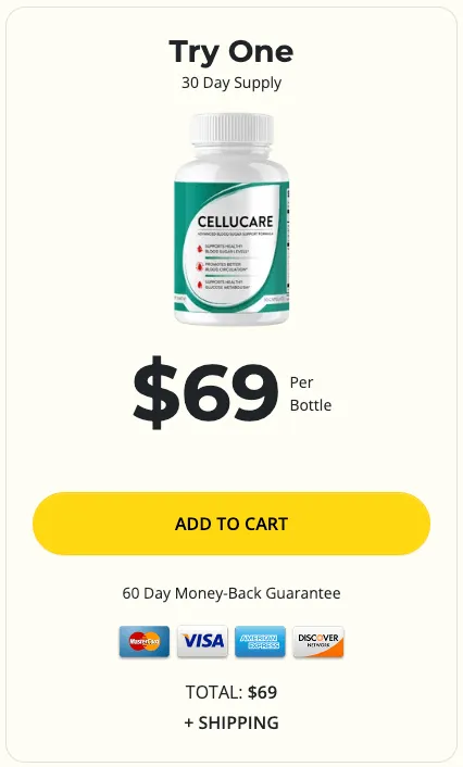 Cellucare 1 Bottle