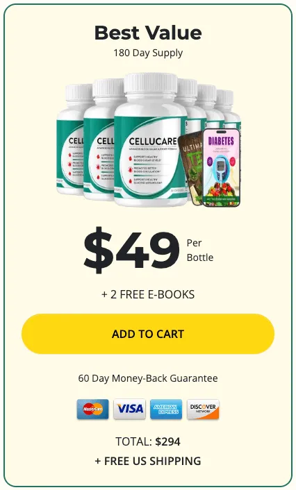 Cellucare 6 Bottles